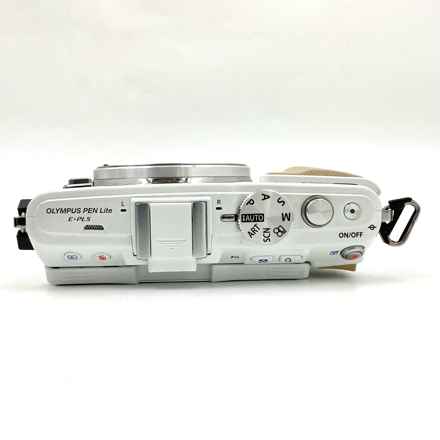 【全額返金保証】【最速発送】OLYMPUS デジタル一眼 OLYMPUS PEN Lite E-PL5 ボディ ホワイト 動作確認済