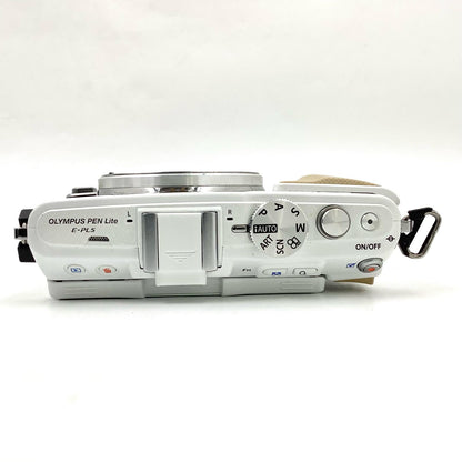 【全額返金保証】【最速発送】OLYMPUS デジタル一眼 OLYMPUS PEN Lite E-PL5 ボディ ホワイト 動作確認済