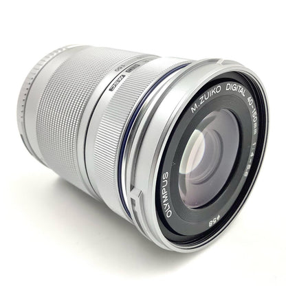【全額返金保証】【最速発送】OLYMPUS M.ZUIKO DIGITAL ED 40-150mm F4.0-5.6 R [シルバー] 動作確認済