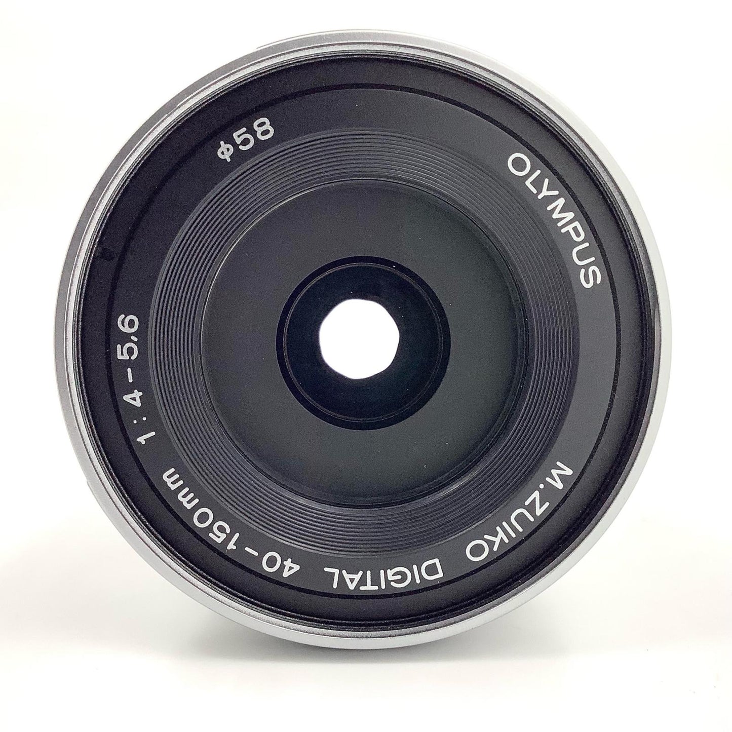 【全額返金保証】【最速発送】OLYMPUS M.ZUIKO DIGITAL ED 40-150mm F4.0-5.6 R [シルバー] 動作確認済