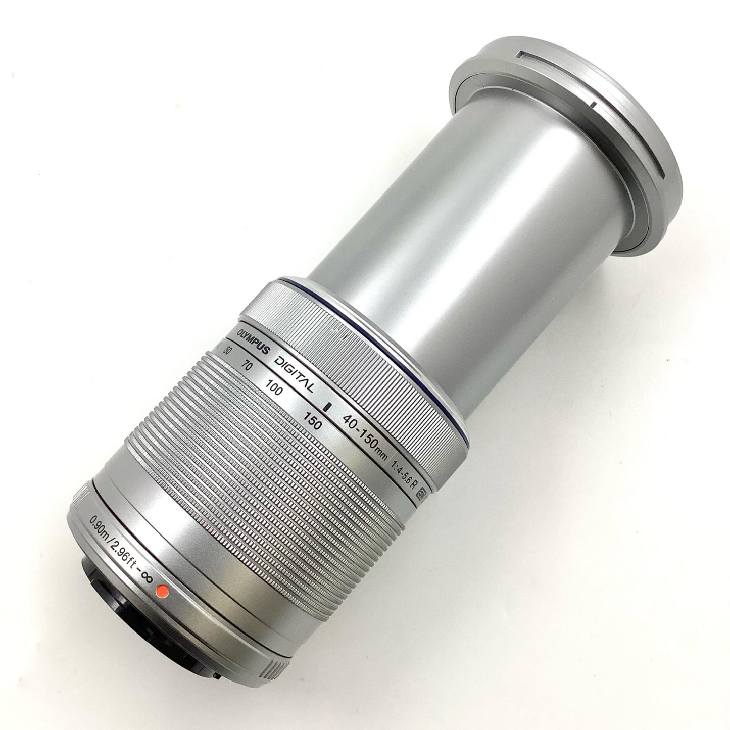 【全額返金保証】【最速発送】OLYMPUS M.ZUIKO DIGITAL ED 40-150mm F4.0-5.6 R [シルバー] 動作確認済