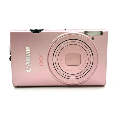 【全額返金保証】【最速発送】Canon コンパクトデジタルカメラ IXY 220F [ピンク] 美品 動作確認済