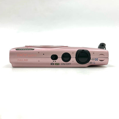 【全額返金保証】【最速発送】Canon コンパクトデジタルカメラ IXY 220F [ピンク] 美品 動作確認済