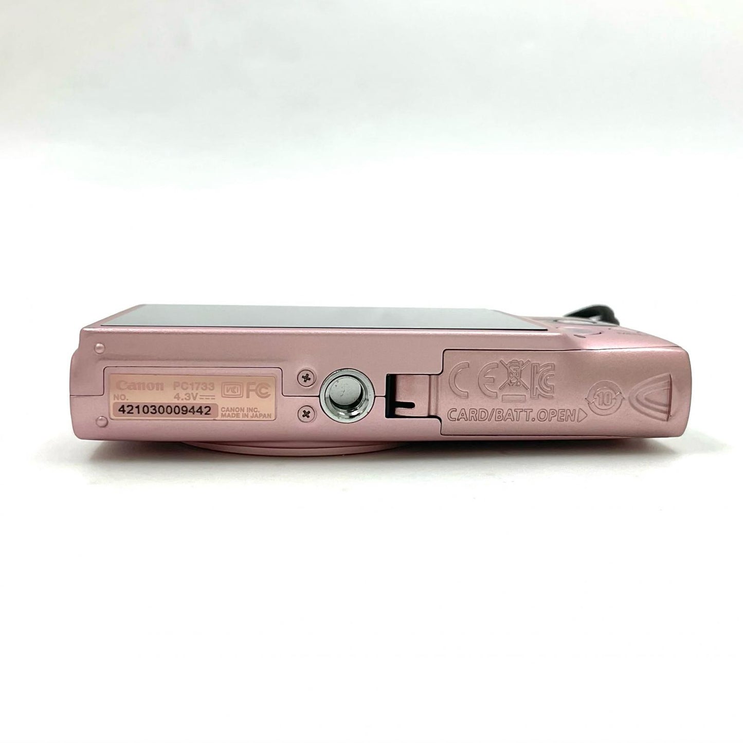 【全額返金保証】【最速発送】Canon コンパクトデジタルカメラ IXY 220F [ピンク] 美品 動作確認済