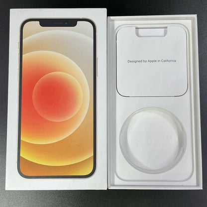 【全額返金保証】【最速発送】Apple iPhone iPhone 12 128GB ホワイト Softbank 動作確認済 85%