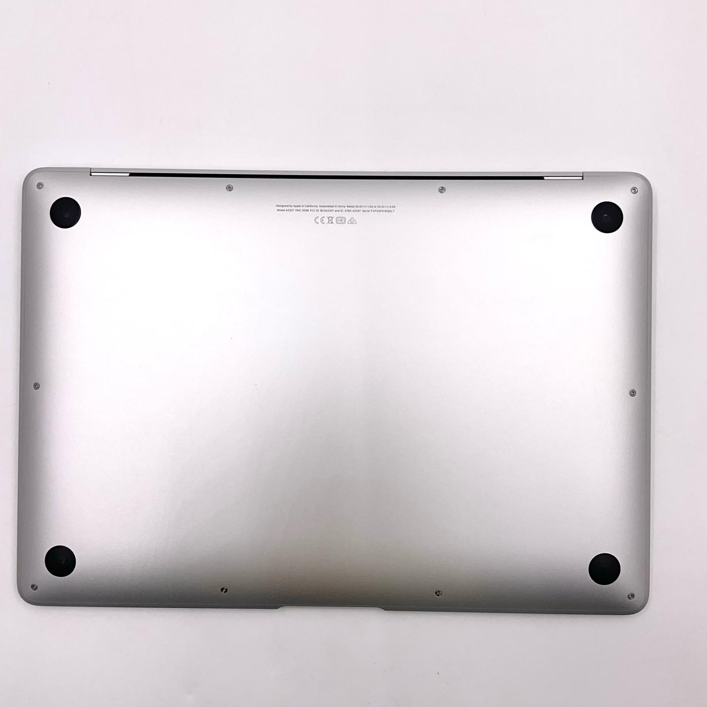 【全額返金保証】【最速発送】Apple MacBook Air 13.3インチ 2020 Apple M1 8GB SSD 256GB シルバー 100% 動作確認済