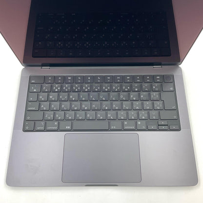 【全額返金保証】【最速発送】Apple MacBook Pro 14インチ 2024 Apple M4 16GB SSD 1TB スペースブラック 100% 美品 動作確認済