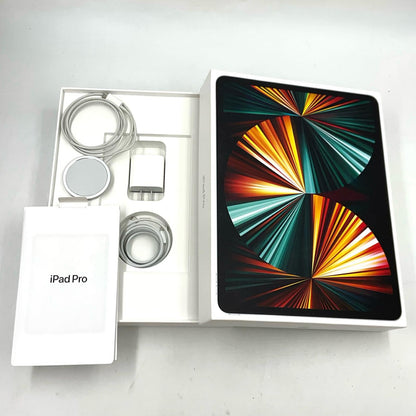 【全額返金保証】【最速発送】Apple iPad Pro 12.9インチ 第5世代 256GB シルバー Wi-Fi 美品 動作確認済