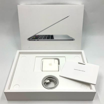 【全額返金保証】【最速発送】Apple MacBook Pro 13.3インチ 2020 2GHz クアッドコアIntel Core i5 16GB SSD 512GB シルバー 動作確認済