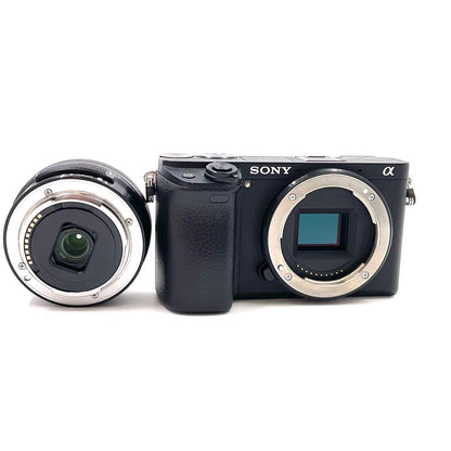 【全額返金保証】【最速発送】Sony デジタル一眼 α6300 ILCE-6300L パワーズームレンズキット ブラック 動作確認済