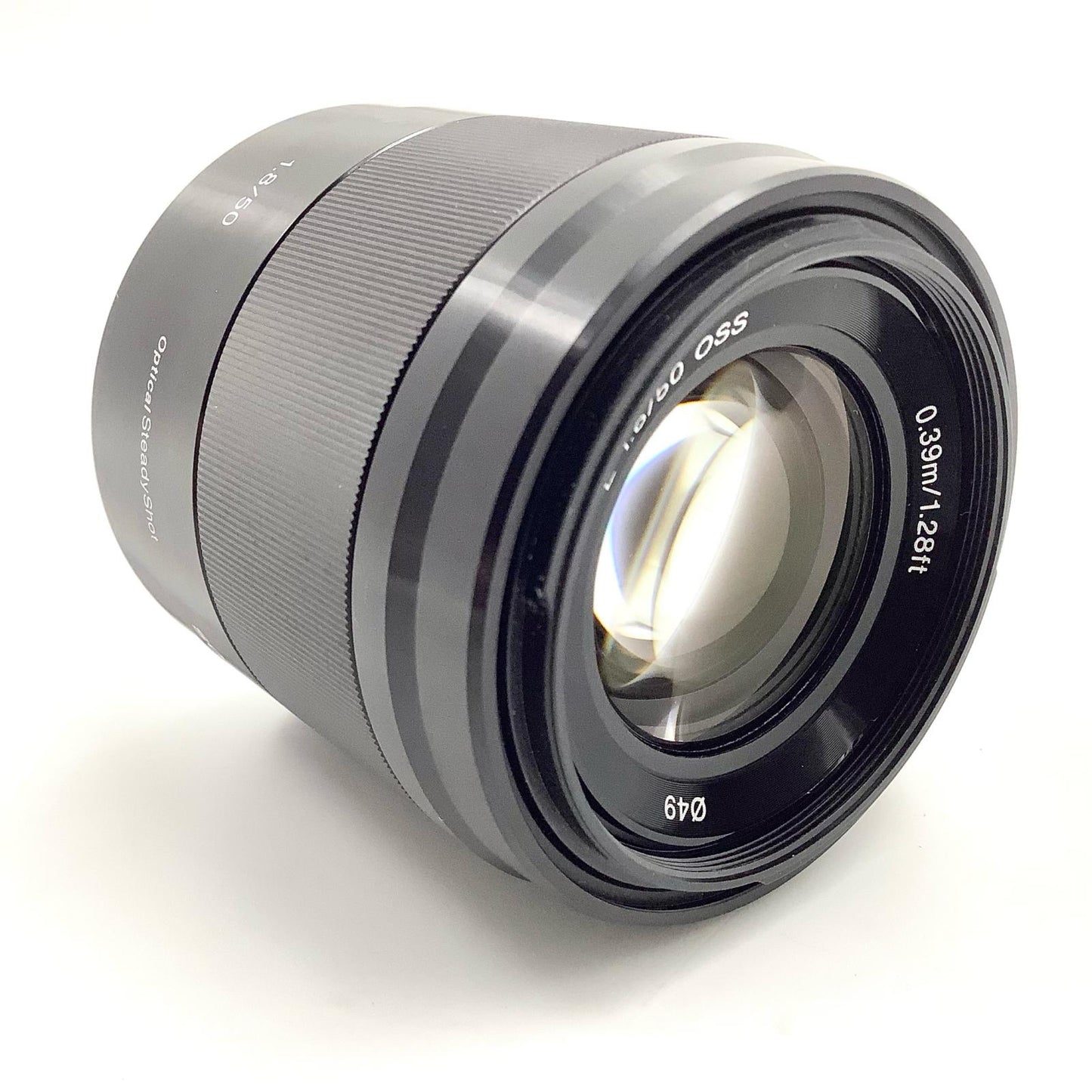 【全額返金保証】【最速発送】Sony E 50mm F1.8 OSS SEL50F18 ブラック 美品 動作確認済