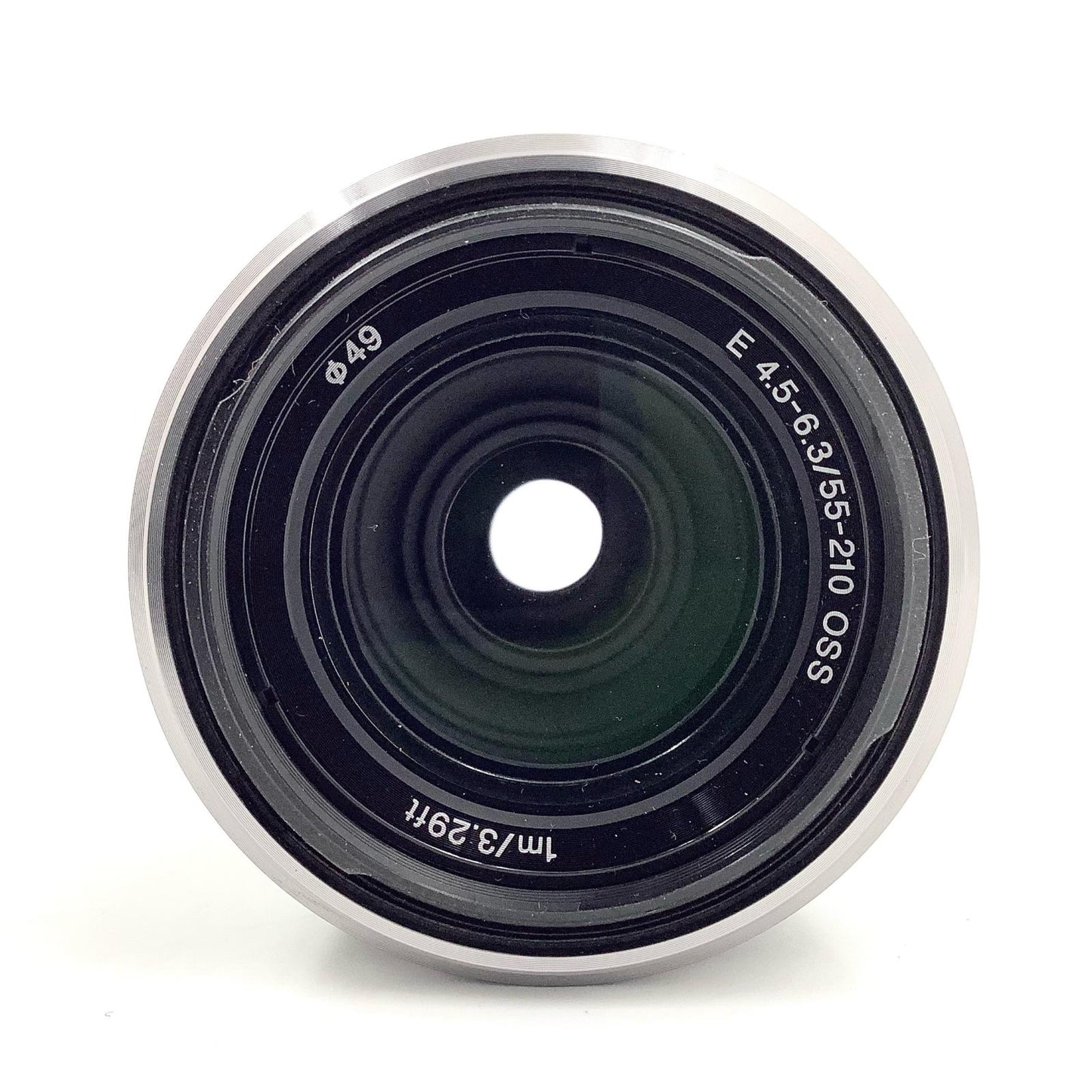 【全額返金保証】【最速発送】Sony E 55-210mm F4.5-6.3 OSS SEL55210 シルバー 動作確認済