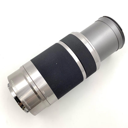 【全額返金保証】【最速発送】Sony E 55-210mm F4.5-6.3 OSS SEL55210 シルバー 動作確認済