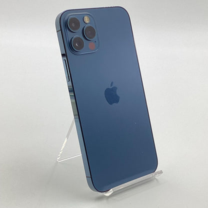 【全額返金保証】【最速発送】Apple iPhone iPhone 12 Pro 256GB パシフィックブルー Softbank SIMフリー 白ロム 美品 動作確認済 87%
