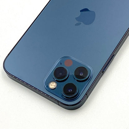 【全額返金保証】【最速発送】Apple iPhone iPhone 12 Pro 256GB パシフィックブルー Softbank SIMフリー 白ロム 美品 動作確認済 87%