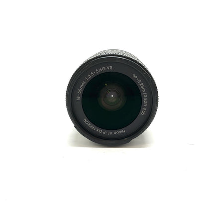 【全額返金保証】【最速発送】Nikon デジタル一眼 D5300 AF-P 18-55 VR キット ブラック 動作確認済