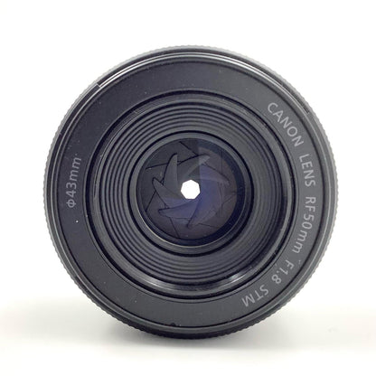 【全額返金保証】【最速発送】Canon RF50mm F1.8 STM ブラック 超美品 動作確認済