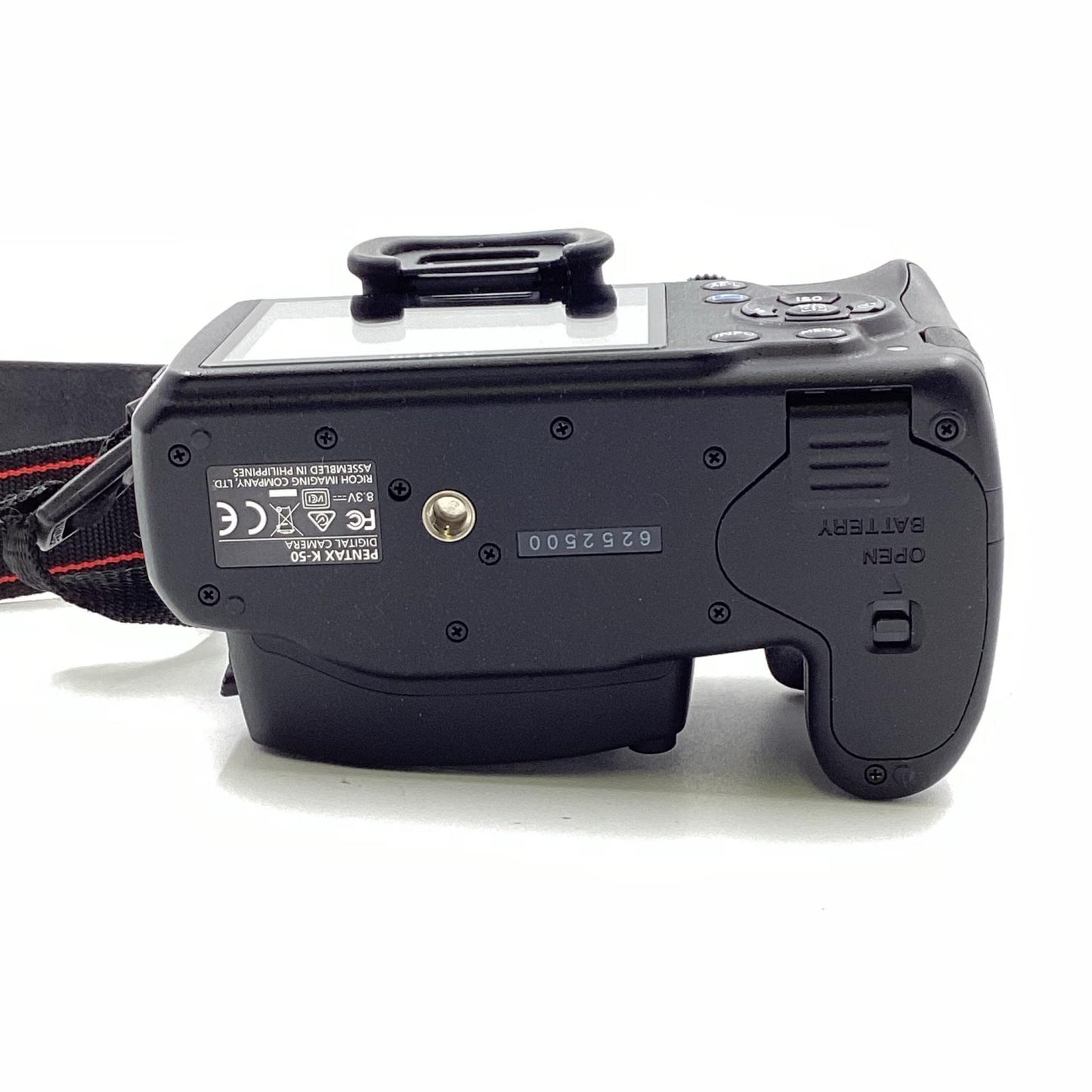 【全額返金保証】【最速発送】PENTAX デジタル一眼 K-50 ボディ ブラック 動作確認済