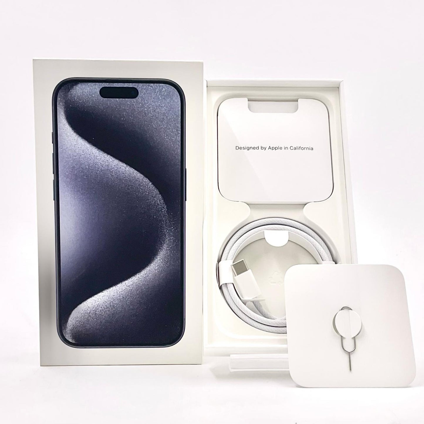 【全額返金保証】【最速発送】Apple iPhone iPhone 15 Pro 256GB ブルーチタニウム SIMフリー 白ロム 動作確認済 86%