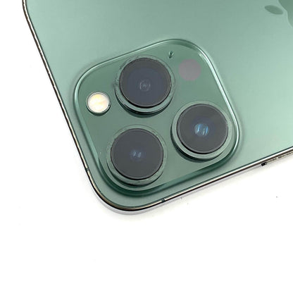 【全額返金保証】【最速発送】Apple iPhone iPhone 13 Pro 128GB アルパイングリーン Softbank SIMフリー 動作確認済 100%