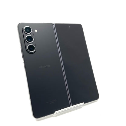 【全額返金保証】【最速発送】SAMSUNG Galaxy Galaxy Z Fold5 SC docomo版 256GB ファントムブラック docomo SIMフリー SC-55Ｄ 動作確認済