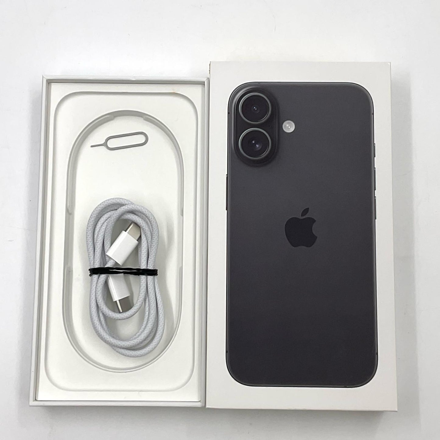 【全額返金保証】【最速発送】Apple iPhone iPhone 16 128GB ブラック SIMフリー 白ロム 美品 動作確認済 100%