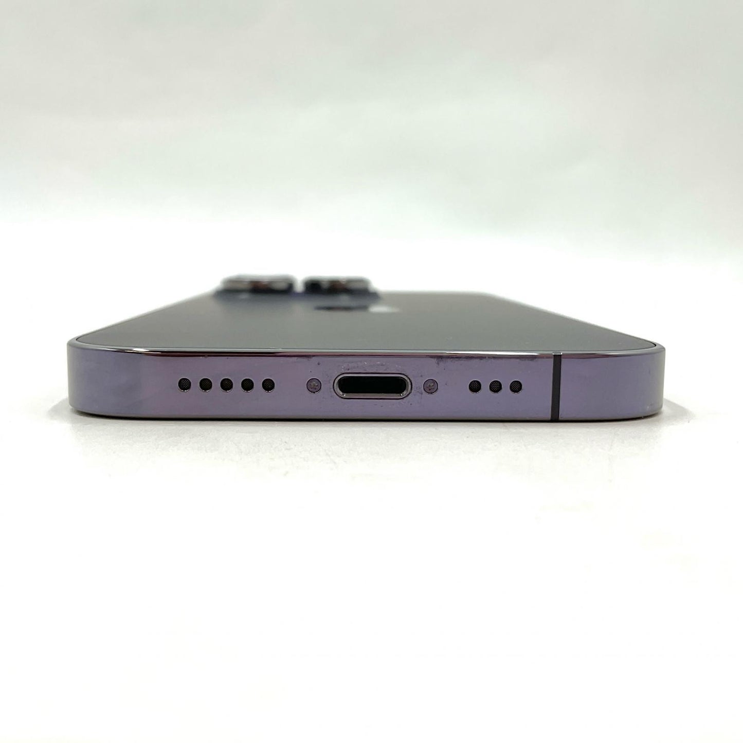 【全額返金保証】【最速発送】Apple iPhone iPhone 14 Pro 256GB ディープパープル SIMフリー 白ロム 動作確認済 96%