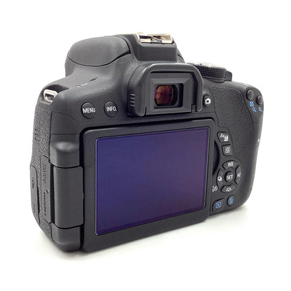【全額返金保証】【最速発送】Canon デジタル一眼 EOS Kiss X8i EF-S18-55 IS STM レンズキット ブラック 美品 動作確認済