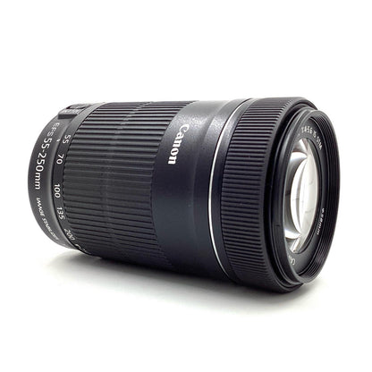 【全額返金保証】【最速発送】Canon EF-S55-250mm F4-5.6 IS STM 美品 動作確認済