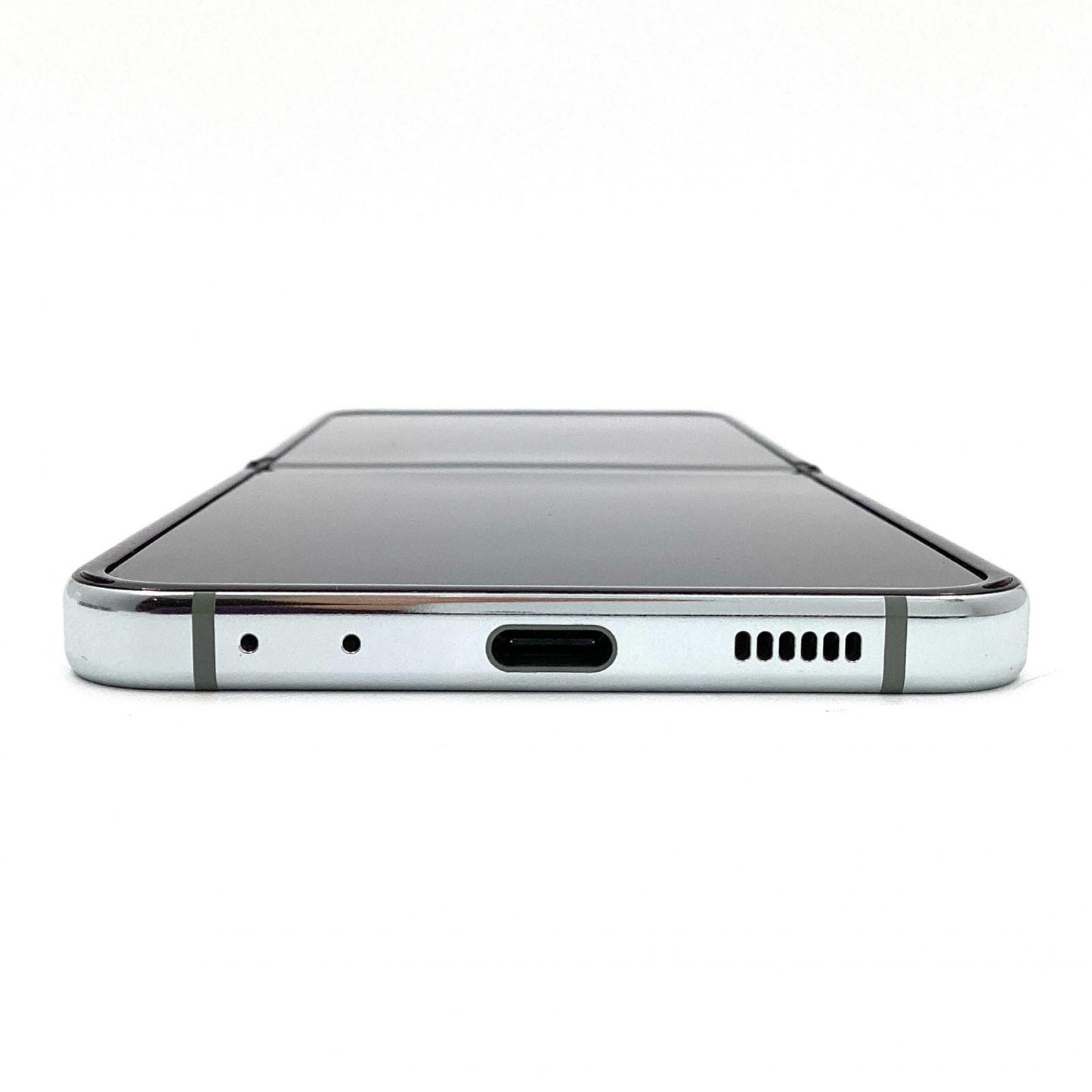 【最速発送】SAMSUNG Galaxy Z Flip5 256GB ミント au SIMフリー SCG23 白ロム【難有】