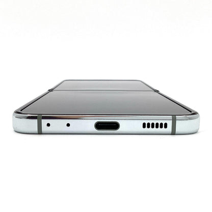 【最速発送】SAMSUNG Galaxy Z Flip5 256GB ミント au SIMフリー SCG23 白ロム【難有】