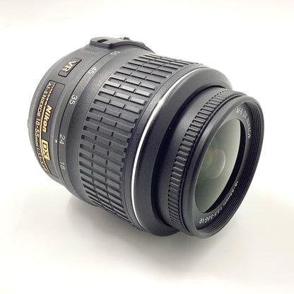 【全額返金保証】【最速発送】Nikon AF-S DX NIKKOR 18-55mm f/3.5-5.6G VR 美品 動作確認済