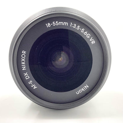 【全額返金保証】【最速発送】Nikon AF-S DX NIKKOR 18-55mm f/3.5-5.6G VR 美品 動作確認済