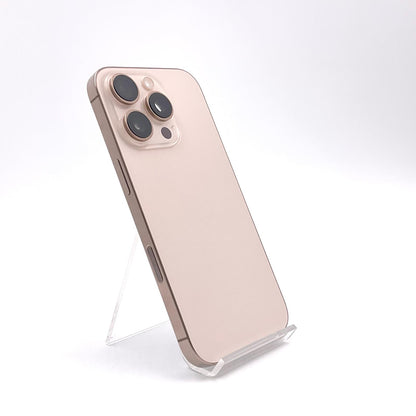 【全額返金保証】【最速発送】Apple iPhone iPhone 16 Pro 256GB デザートチタニウム au SIMフリー 白ロム 美品 動作確認済 96%