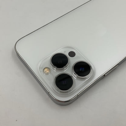 【全額返金保証】【最速発送】Apple iPhone iPhone Pro 13 256GB シルバー au SIMフリー 白ロム 超美品 動作確認済 100%
