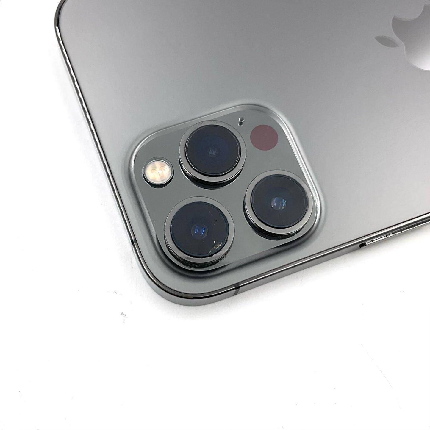【最速発送】Apple iPhone iPhone 12 Pro Max 512GB グラファイト docomo SIMフリー 白ロム【難有】 84%