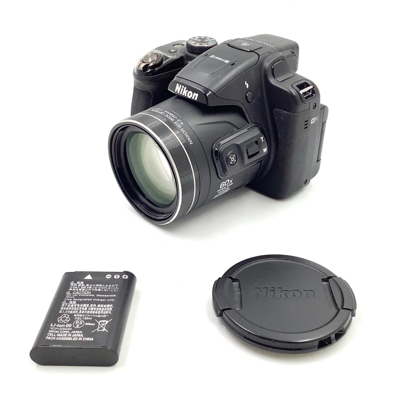 【全額返金保証】【最速発送】Nikon コンパクトデジタルカメラ COOLPIX P610 [ブラック] 動作確認済