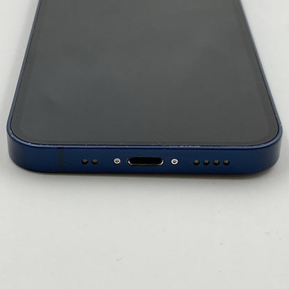 【全額返金保証】【最速発送】Apple iPhone iPhone 12 mini 64GB ブルー SIMフリー 白ロム 動作確認済 82%