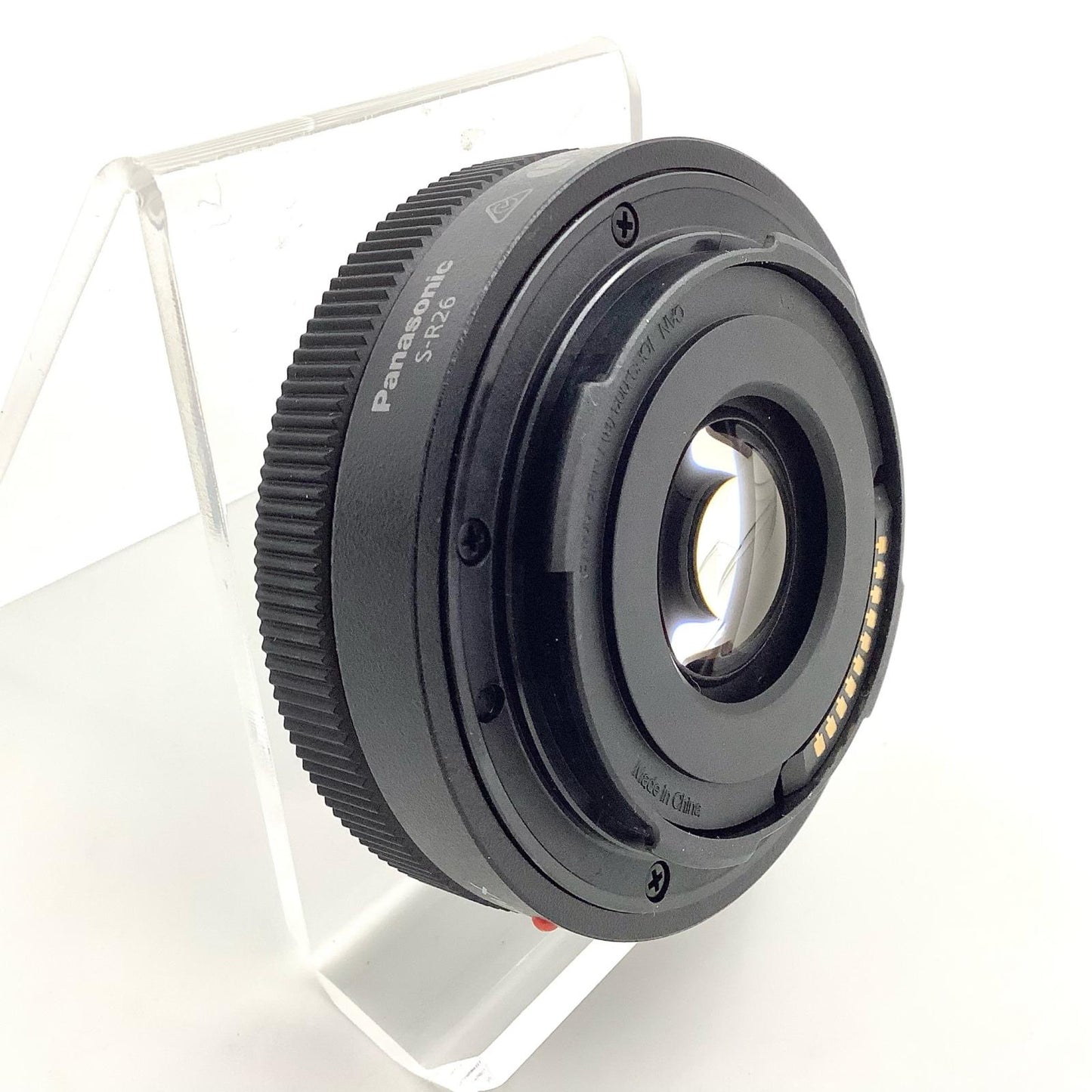 【全額返金保証】【最速発送】Panasonic LUMIX S 26mm F8 S-R26 超美品 動作確認済