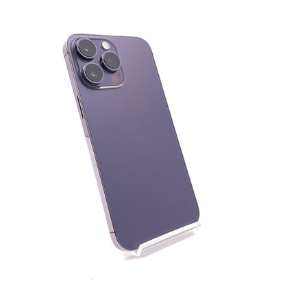 【全額返金保証】【最速発送】Apple iPhone iPhone 14 Pro Max 256GB ディープパープル docomo 白ロム 動作確認済 79%