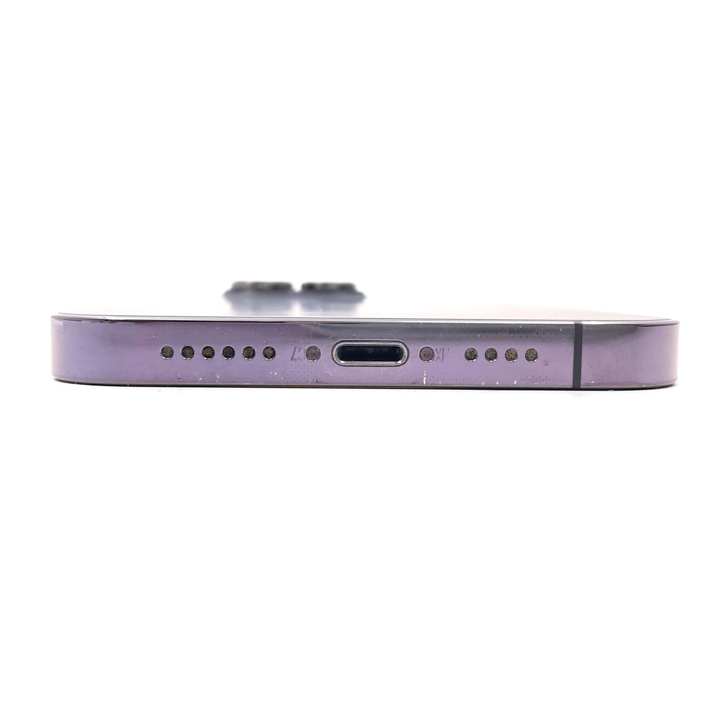 【全額返金保証】【最速発送】Apple iPhone iPhone 14 Pro Max 256GB ディープパープル docomo 白ロム 動作確認済 79%