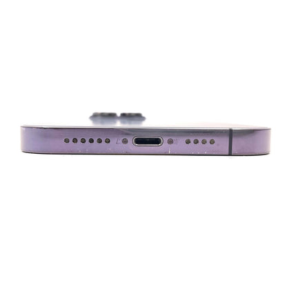 【全額返金保証】【最速発送】Apple iPhone iPhone 14 Pro Max 256GB ディープパープル docomo 白ロム 動作確認済 79%