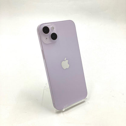 【全額返金保証】【最速発送】Apple iPhone iPhone 14 Plus 128GB パープル Softbank 動作確認済 91%