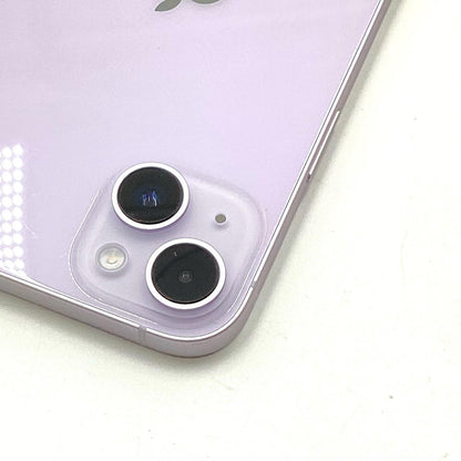 【全額返金保証】【最速発送】Apple iPhone iPhone 14 Plus 128GB パープル Softbank 動作確認済 91%