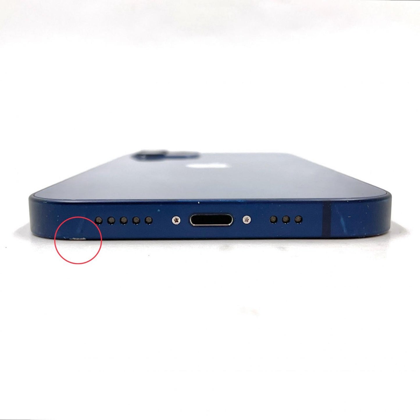 【全額返金保証】【最速発送】Apple iPhone iPhone 12 256GB ブルー Softbank 白ロム 動作確認済 78%