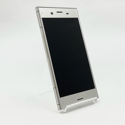 【全額返金保証】【最速発送】Sony Xperia XZ1 64GB ウォームシルバー au SOV36 白ロム 動作確認済