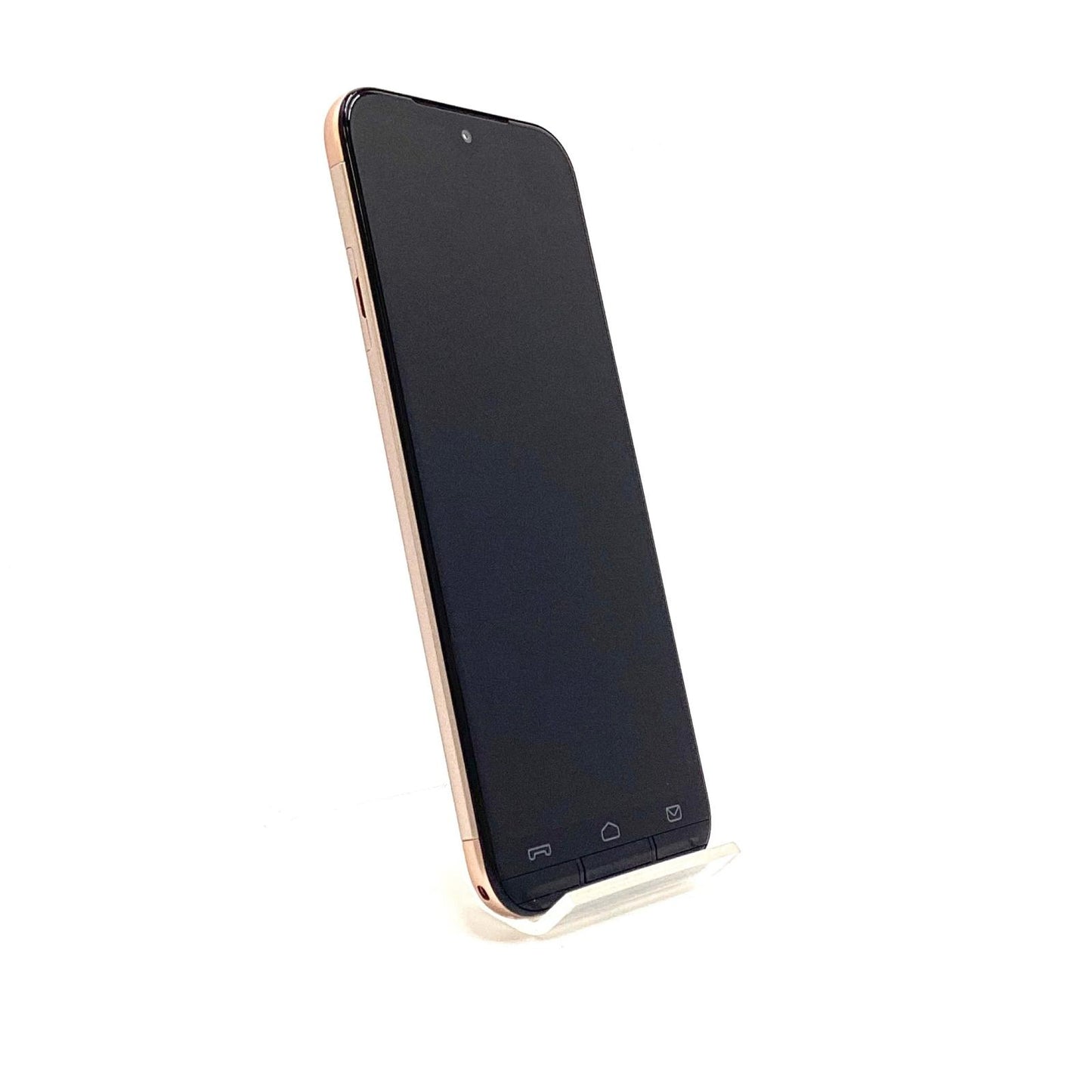 【全額返金保証】【最速発送】京セラ あんしんスマホ 64GB ピンクゴールド docomo SIMフリー KY-51B 美品 動作確認済