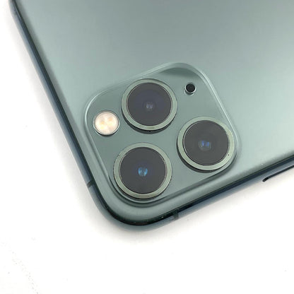 【全額返金保証】【最速発送】Apple iPhone iPhone 11 Pro 64GB ミッドナイトグリーン au SIMフリー 白ロム 動作確認済 71%