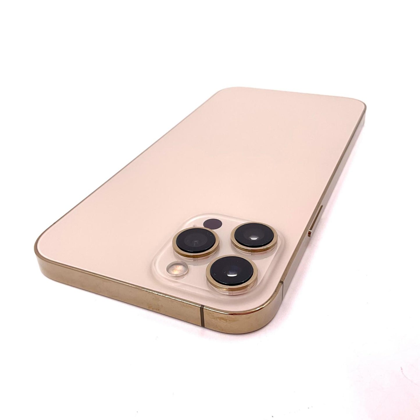 【最速発送】Apple iPhone iPhone 12 Pro Max 128GB ゴールド docomo SIMフリー 白ロム【難有】 83%