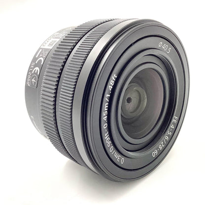 【全額返金保証】【最速発送】Sony FE 28-60mm F4-5.6 SEL2860 動作確認済